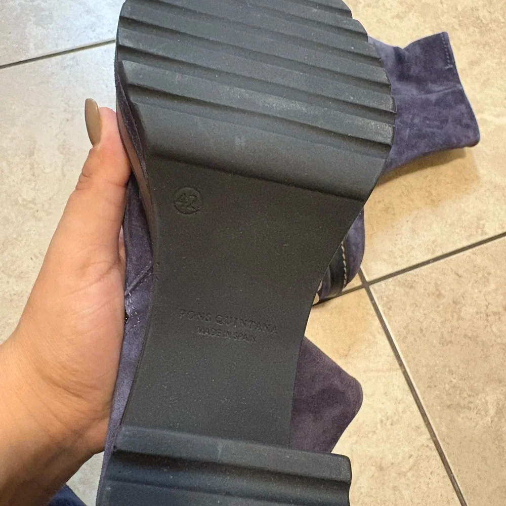 Pons Quintana - OLIVIA VELOR OCEAN HEEL BOOTY Size 42(US 11-11.5) - Picture 5 of 7